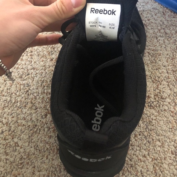 Brand New Never Worn Black Reebok Women’s Shoes - Picture 3 of 3